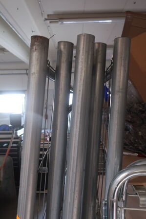 5 stk. bygningshegn og afspæring