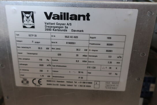 varmepumpe VAILLANT GCTP 33