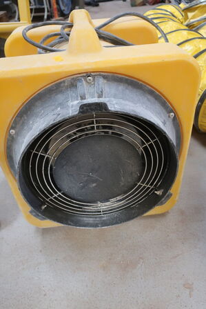 Transportventilator TROTEX TTV 2500 med slanger