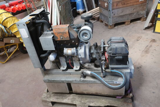 Hydraulikpumpe/trykstation m. KUBOTA D905 motor