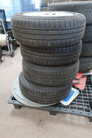 4 stk. dæk med fælge NEXEN 185/65R15