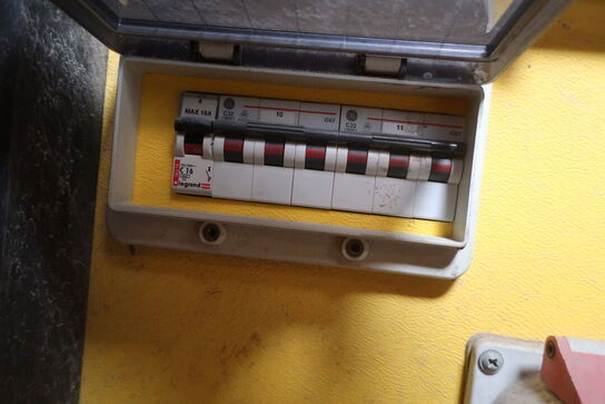 Eltavle til byggestrøm