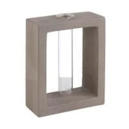 6 stk. Vase cement/glas H125 mm 