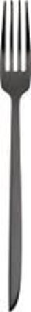 48 stk. Spisegaffel mat sort 207 mm Orca PVD