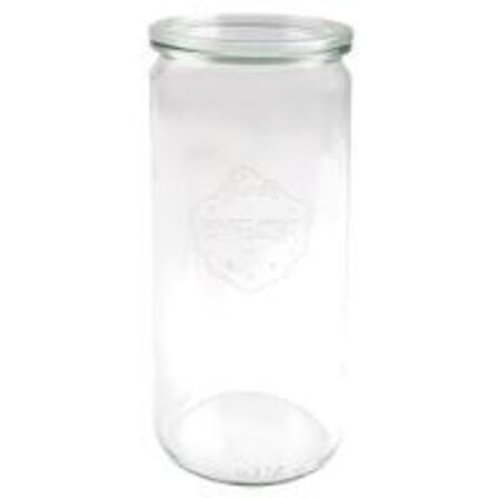 33 stk. Patentglas 100 cl u/låg Diam 80 mm Weck