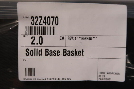 13 stk. Teflon bakke m/ kant  E4 25x356x305 mm Merrychef