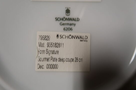 2 stk. Tallerken gourmet Signature 280 mm Schönwald