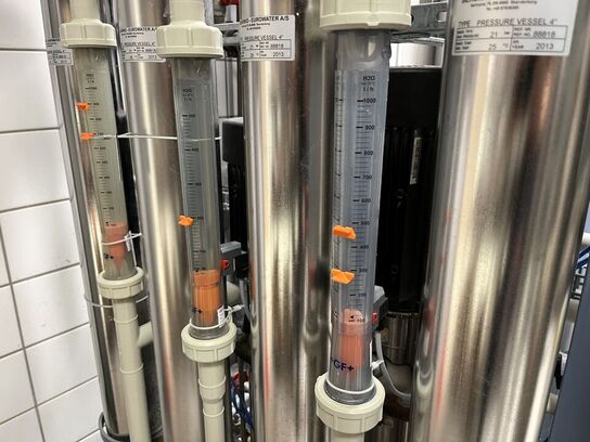 Rense anlæg af vand fra Silhoko. 