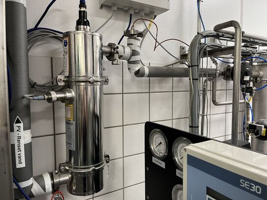 Rense anlæg af vand fra Silhoko. 