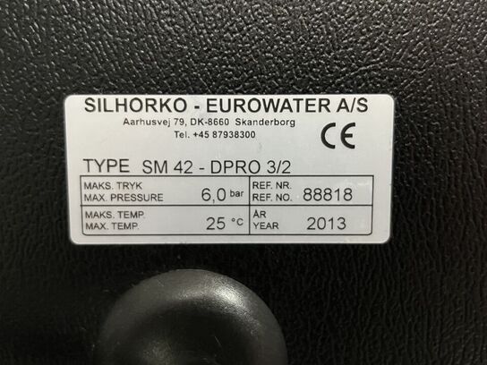 Rense anlæg af vand fra Silhoko. 