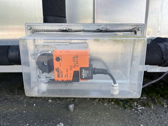 Ude enhed til udluftnings system