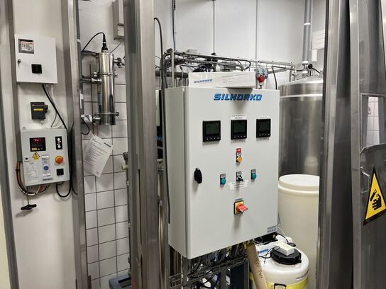 Rense anlæg af vand fra Silhoko. 