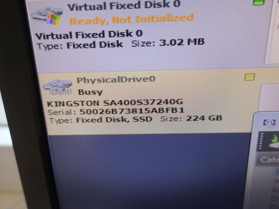 HP Desktop | Intel i5-3470 | 8 GB | 240 GB SSD | HP 23" skærm