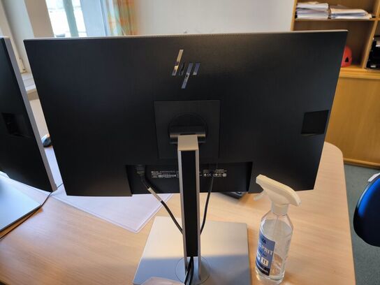 2 stk. 27" HP EliteDisplay E273 inkl. 2 stk. tastatur, mus & dockingstation
