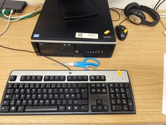 PC sæt m. skærm m.v. - HP Intel i5-3470 | 8 GB | 240 GB HDD