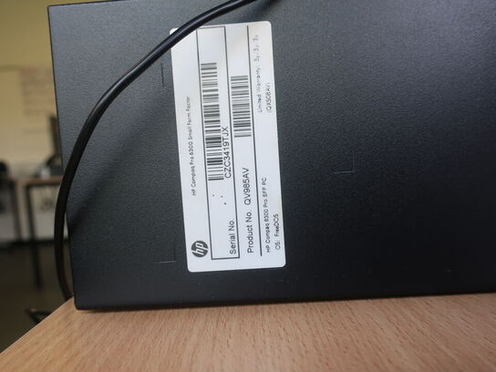 HP ProDesk | Intel i5-3470 | 8 GB | 120 GB SSD | HP 22" skærm