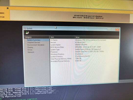 HP ProDesk | Intel i5-7500 | 8 GB | 128 GB SSD