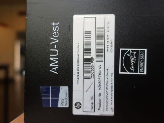 HP ProDesk | Intel i7-3770 | 4 GB | 480 GB SSD | HP 22" skærm