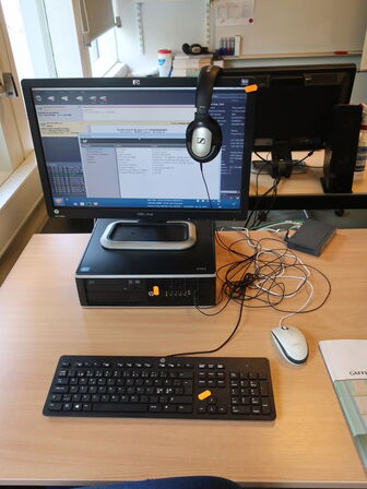 HP ProDesk | Intel i5-3470 | 8 GB | 480 GB SSD | HP 22" skærm