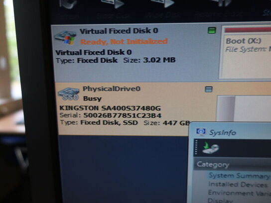 HP ProDesk | Intel i5-3470 | 8 GB | 480 GB SSD | HP 22" skærm