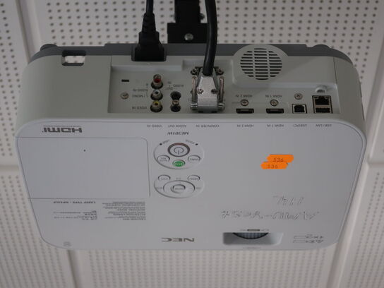 Projektor NEC ME301W inkl. lærred