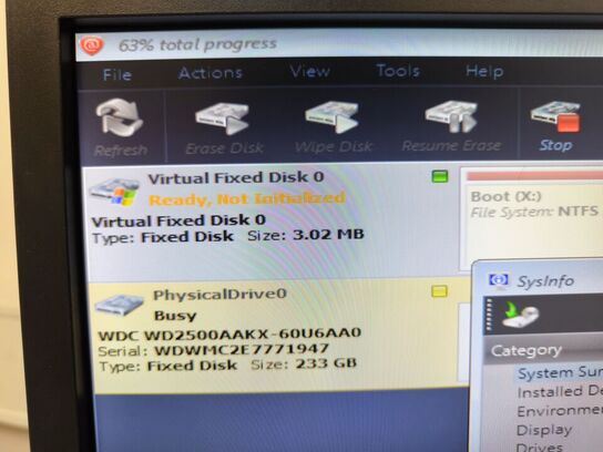 PC sæt m. skærm m.v. - HP Intel i5-3470 | 8 GB | 240 GB HDD