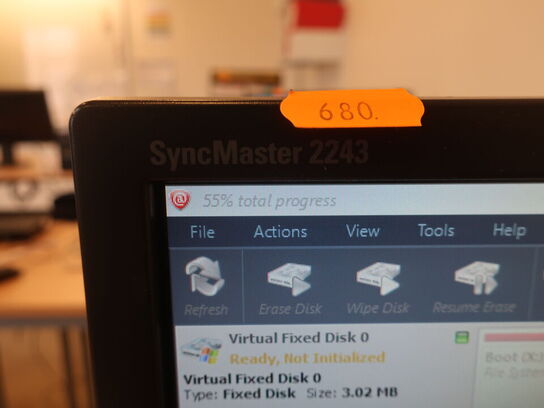 DELL OptiPlex 3050 | Intel i5-7500T | 8 GB | 256 GB SSD | SAMSUNG 22" skærm