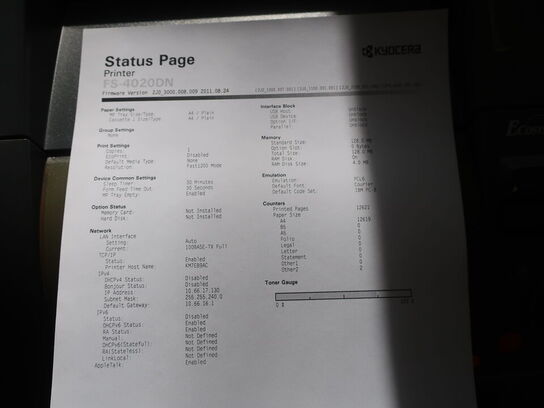 Laserprinter KYOCERA FS-4020DN