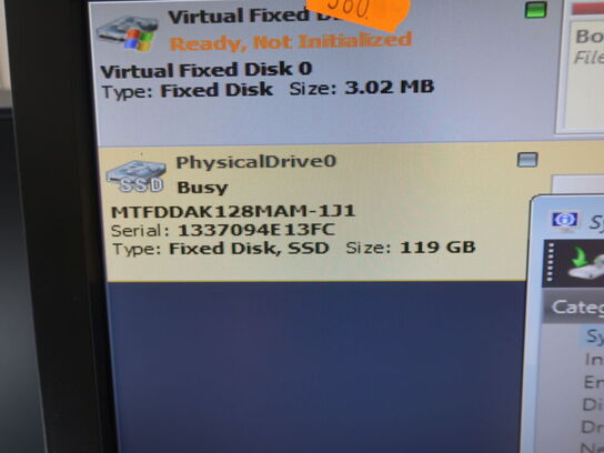 HP Desktop | Intel i5-3470 | 8 GB | 128 GB SSD | HP 23" skærm