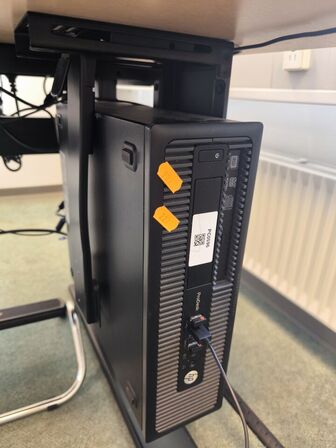 PC sæt m. skærme m.v. - HP ProDesk (læs besk.)