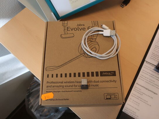 Headset JABRA Evolve 65 inkl. stand