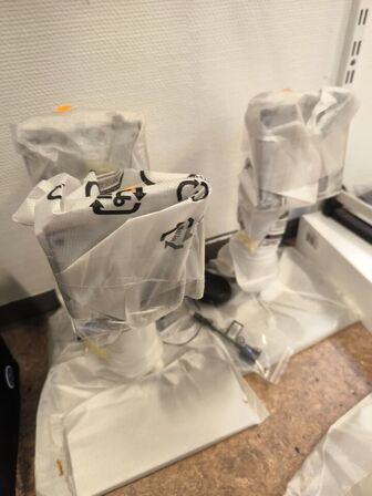 3 stk. fødder til HP EliteDisplay skærme (ubrugt)