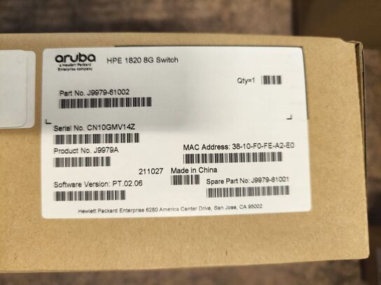 3 stk. netværksswitche (læs beskrivelse)