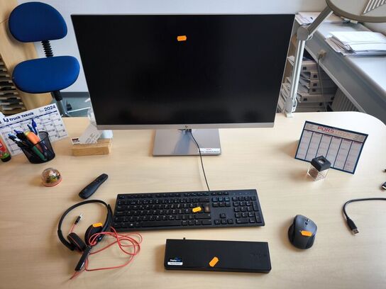 27" HP EliteDisplay E273 inkl. dockingstation m.v.