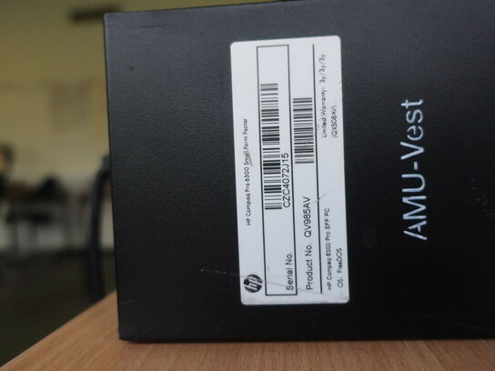 HP ProDesk | Intel i5-3470 | 8 GB | 480 GB SSD | HP 22" skærm