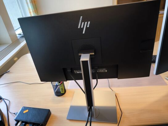 2 stk. 27" HP EliteDisplay E273 inkl. 2 stk. tastatur, mus & dockingstation