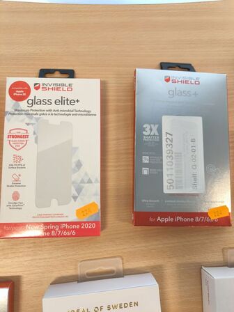 Panzerglas, covers m.v. (se billeder)