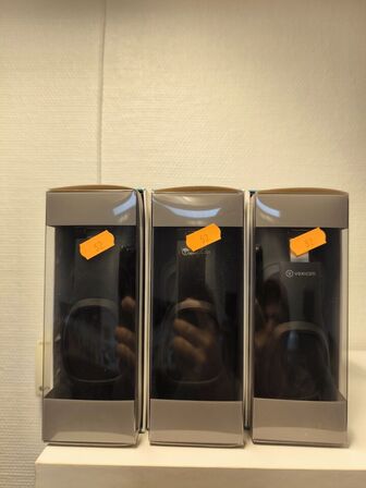 3 sæt hovedtelefoner VOXICON RP11-B (ubrugt)