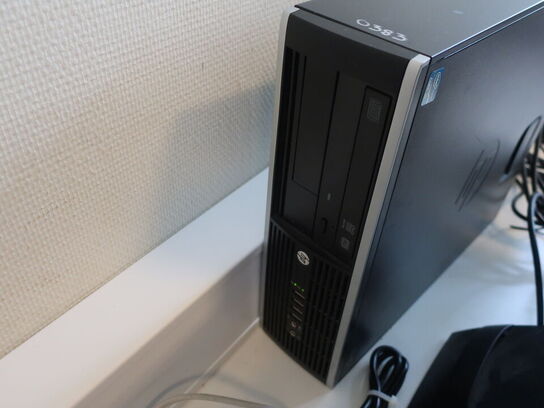 HP Desktop | Intel i5-3470 | 8 GB | 480 GB SSD | HP 23" skærm