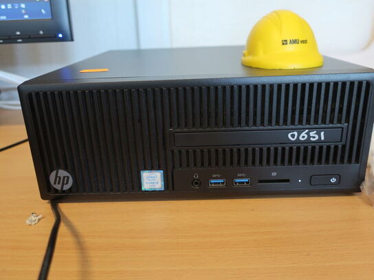 HP 280 G2 | Intel i5-6500 | 8 GB | 256 GB SSD | HP 23" skærm