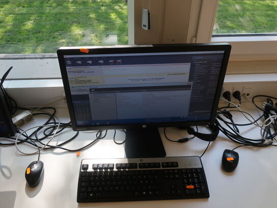 HP Desktop | Intel i5-3470 | 8 GB | 480 GB SSD | HP 23" skærm