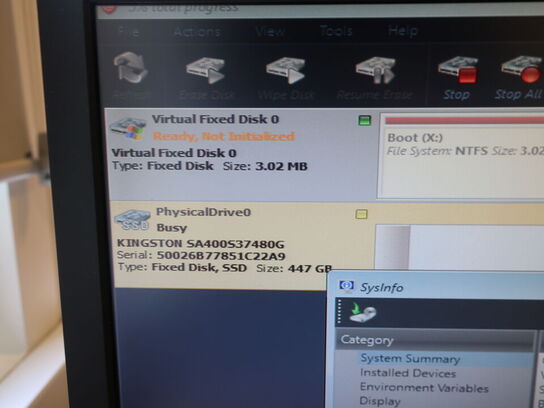 HP ProDesk | Intel i5-3470 | 8 GB | 480 GB SSD | HP 22" skærm