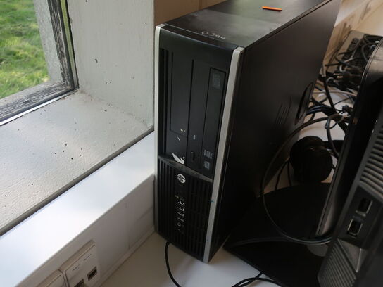 HP Desktop | Intel i5-3470 | 8 GB | 480 GB SSD | HP 23" skærm