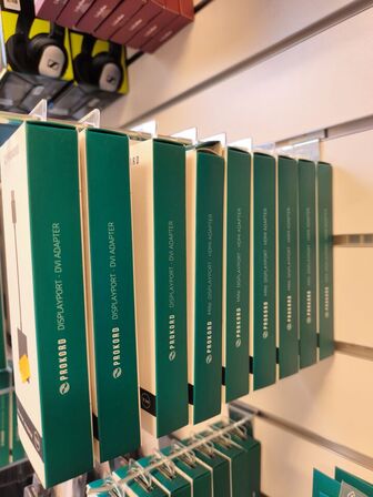 9 stk. PROKORD DisplayPort->DVI adaptere (ubrugt)