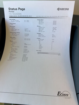 Laserprinter KYOCERA FS 4020DN