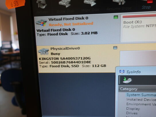 HP ProDesk | Intel i5-3470 | 8 GB | 120 GB SSD | HP 22" skærm