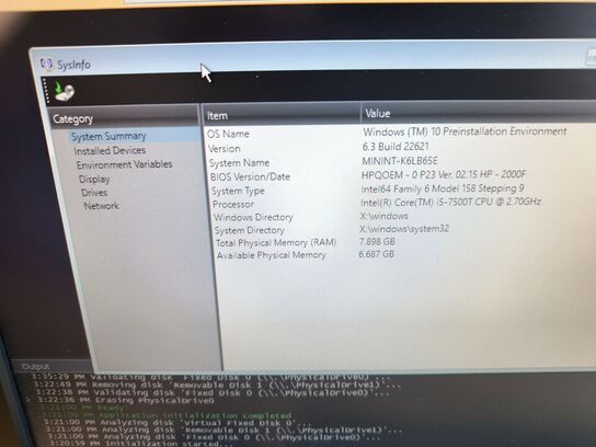 HP ProDesk | Intel i5-7500 | 8 GB | 128 GB SSD