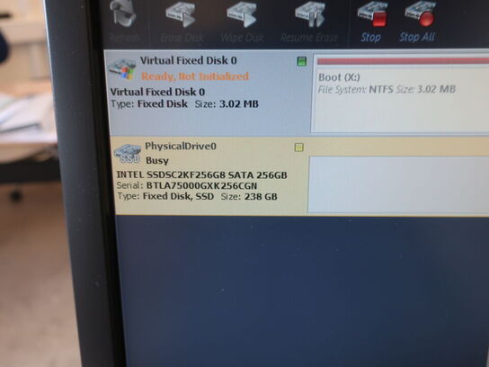 DELL OptiPlex 3050 | Intel i5-7500T | 8 GB | 256 GB SSD | SAMSUNG 22" skærm