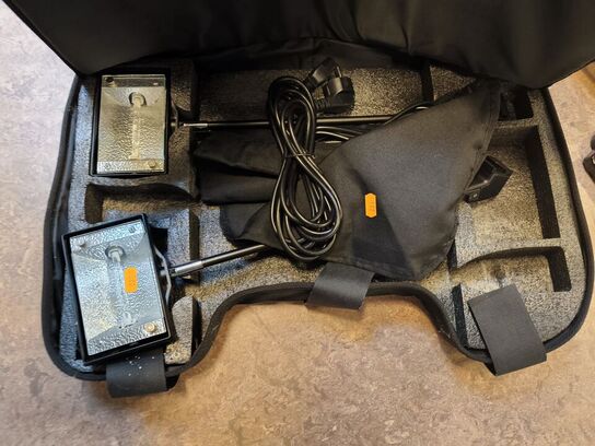 2 stk. lamper til videolys etc.