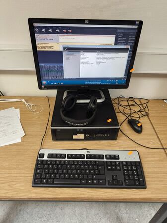 PC sæt m. skærm m.v. - HP Intel i5-3470 | 8 GB | 240 GB HDD